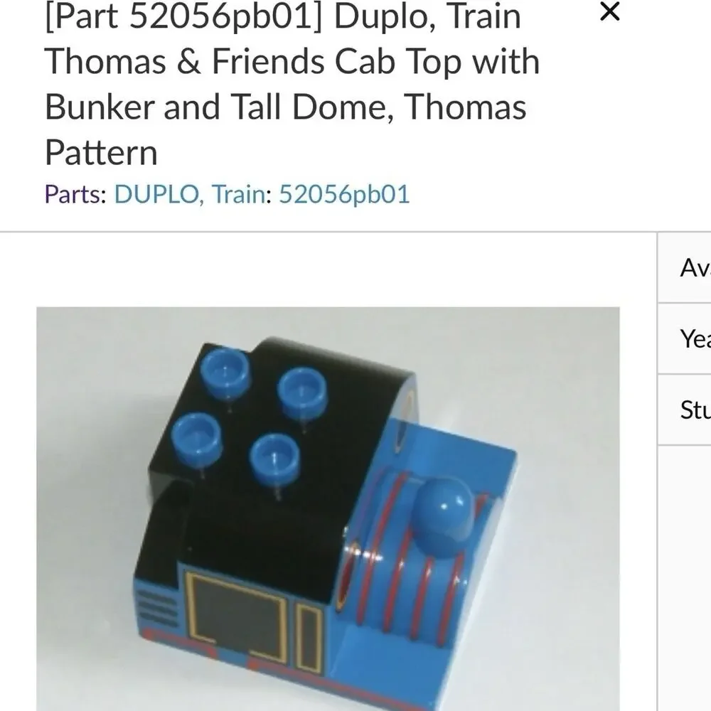 Lego Duplo 5544 Thomas The Tank Engine Train 99% Complete Building Set No Box